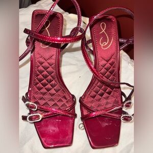 Sam Edelman size 6.5 square toe Heels like new